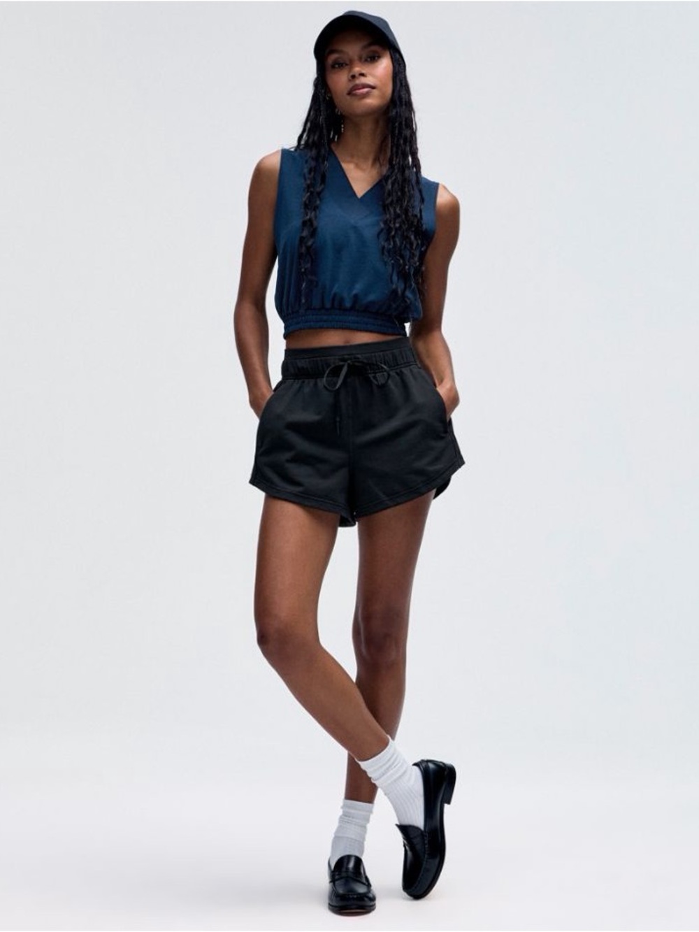 Lululemon Inner Glow High-Rise Shorts 3” Black Size 10